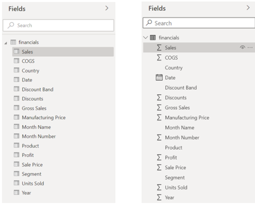 cambios interfaz power bi