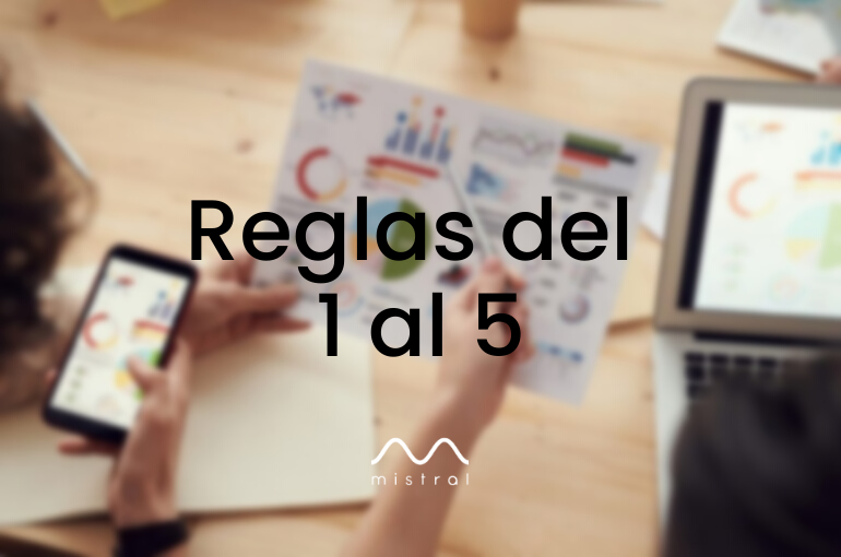 Reglas para crear cuadros de mando (1 – 5)