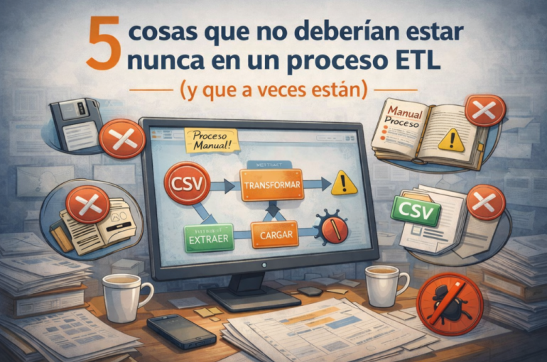 5 cosas que no deberían estar nunca en un proceso ETL (y que a veces están)
