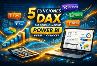 5 funciones DAX que todo usuario de Power BI debería conocer