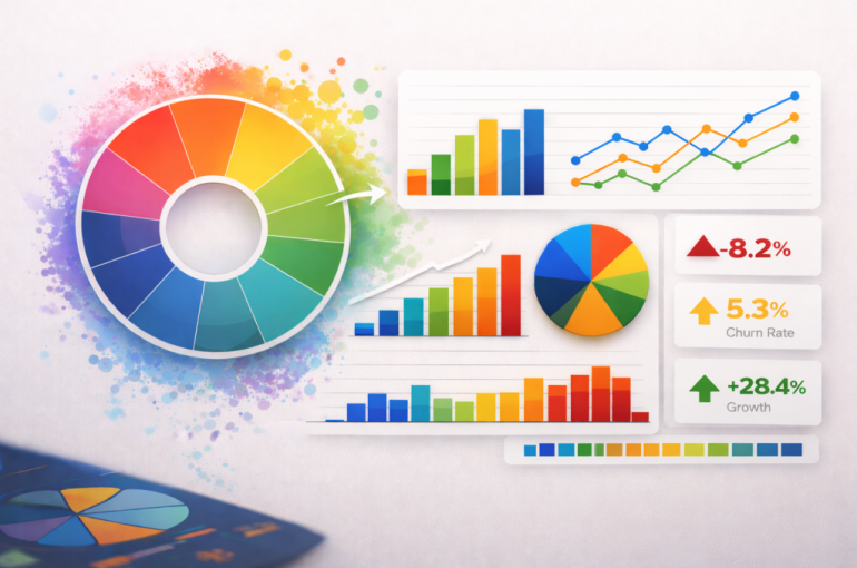 La paleta de colores como herramienta estratégica para las visualizaciones en BI