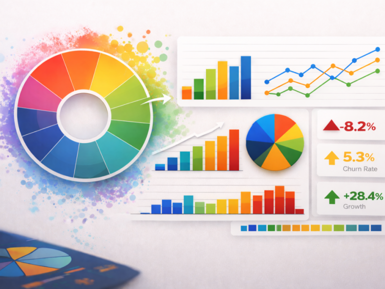 La paleta de colores como herramienta estratégica para las visualizaciones en BI
