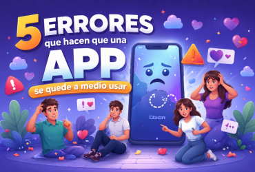 5 errores comunes que hacen que una App se quede a medio usar
