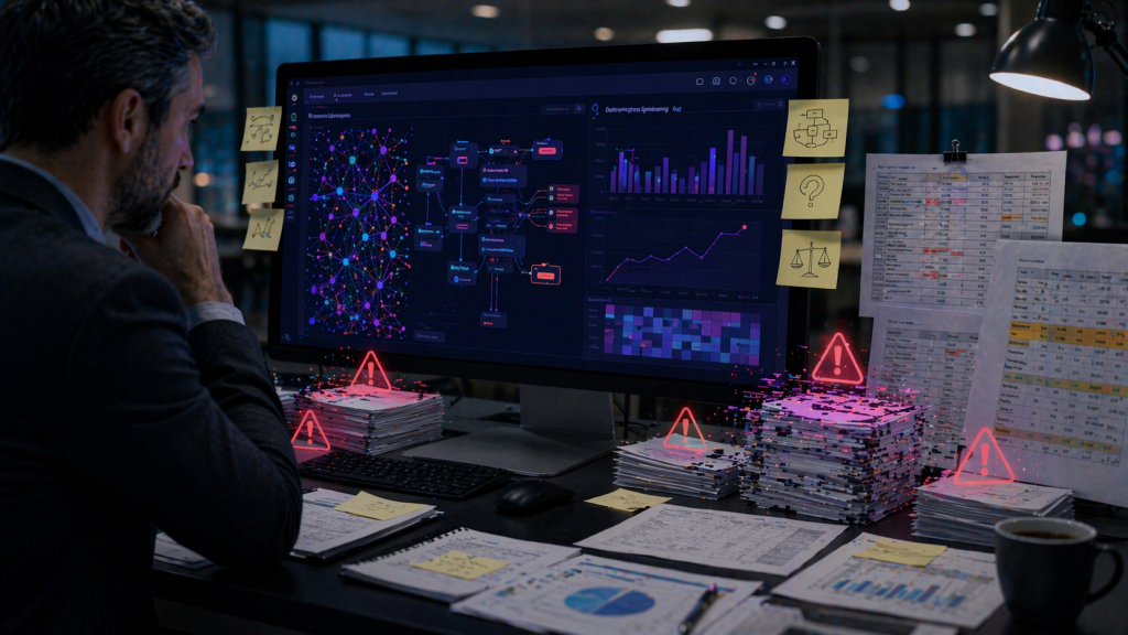 Creer que el software va a limpiar los datos automáticamente