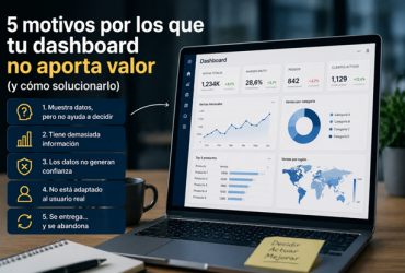 5 motivos por los que tu dashboard no aporta valor (y cómo solucionarlo)